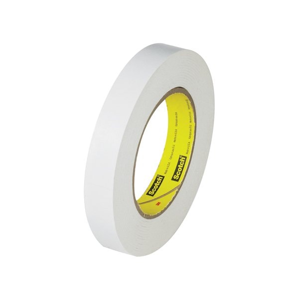 3M 3/4'' x 60 yds. 3M 256 White Flatback Tape, 48PK BUY00023139 - main